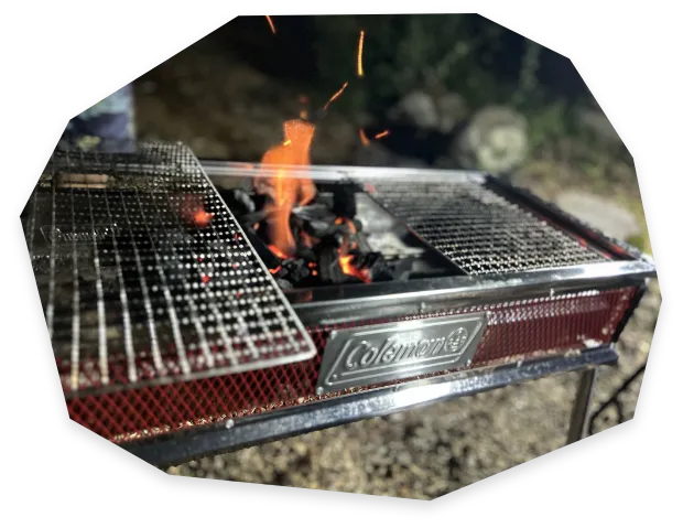 ととの居のBBQの様子